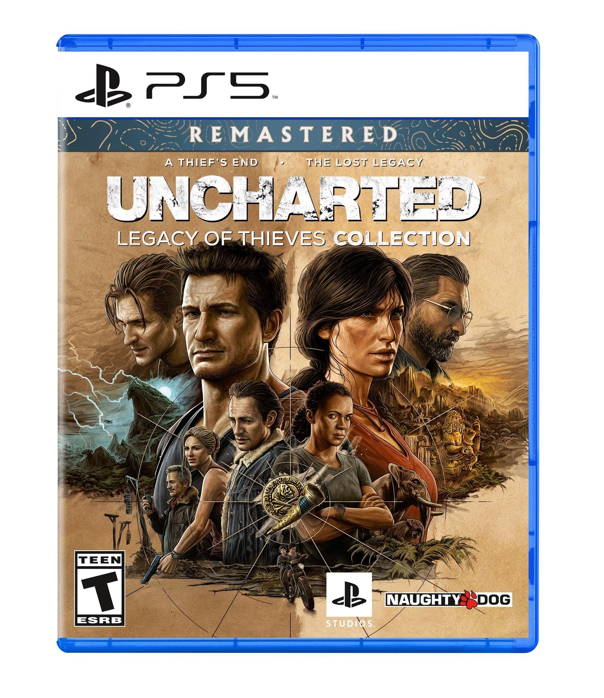 Купить PS GAMES PS GAME (Z) PS5 Uncharted Legacy of Thieves в каталоге  интернет магазина VLV по выгодной цене с доставкой, отзывы, фотографии