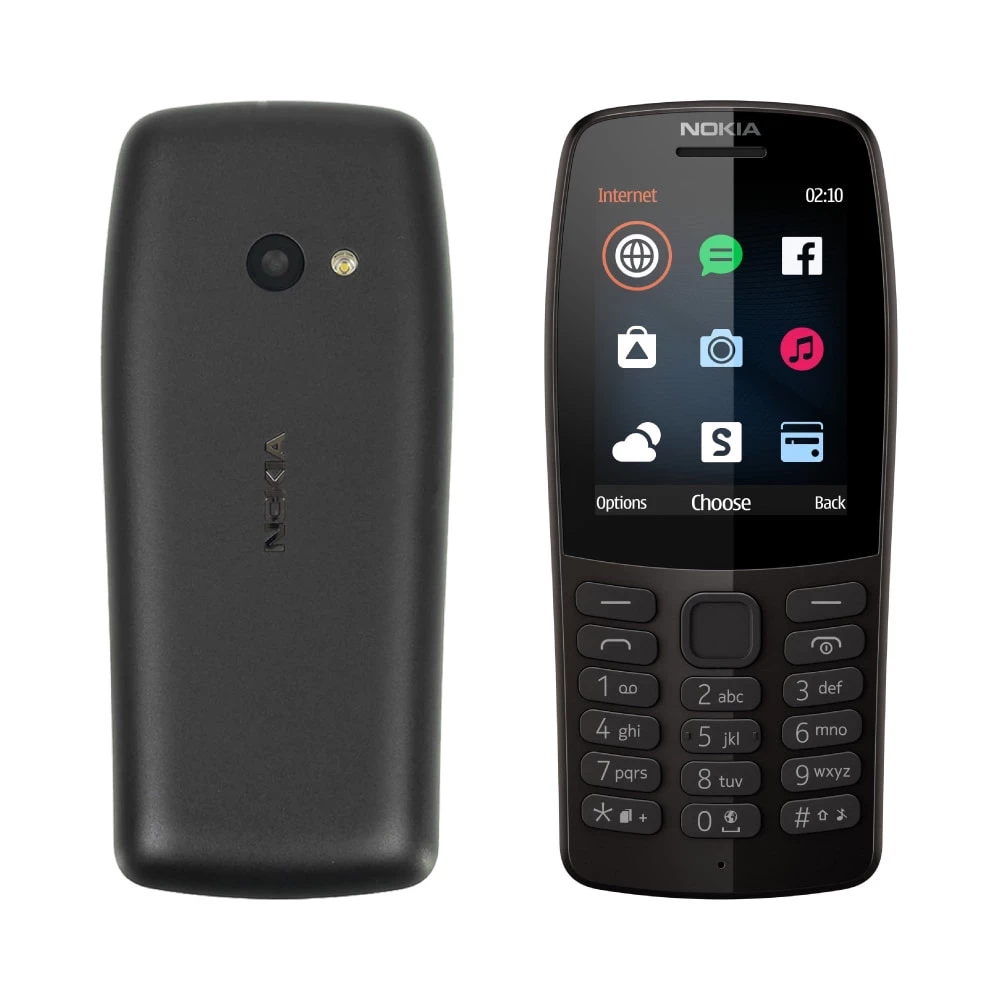 Купить Сотовые телефоны NOKIA 210 (TA-1139) Black в каталоге интернет  магазина VLV по выгодной цене с доставкой, отзывы, фотографии