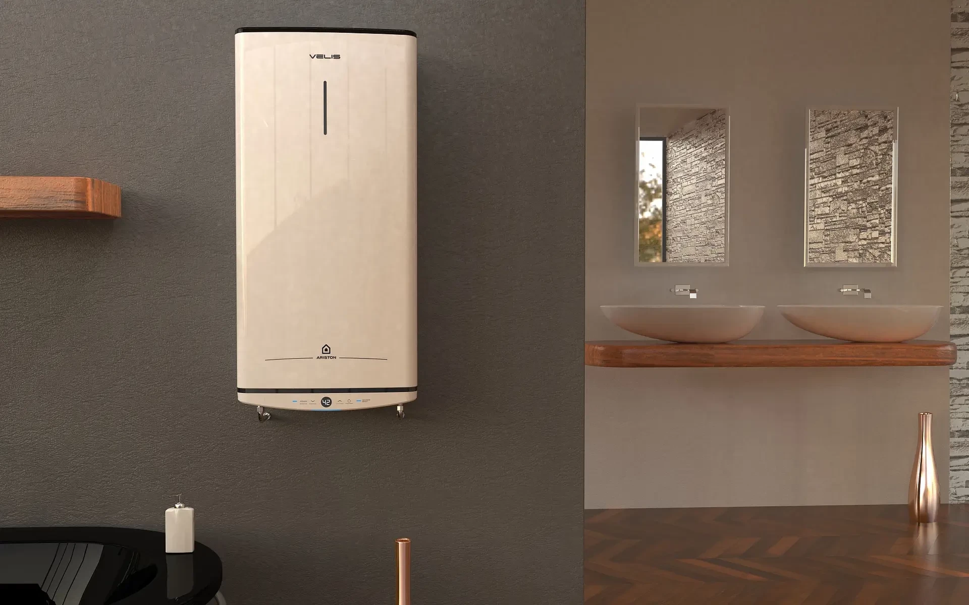 ARISTON Velis tech PW ABSE 80 1.5 2.5KW