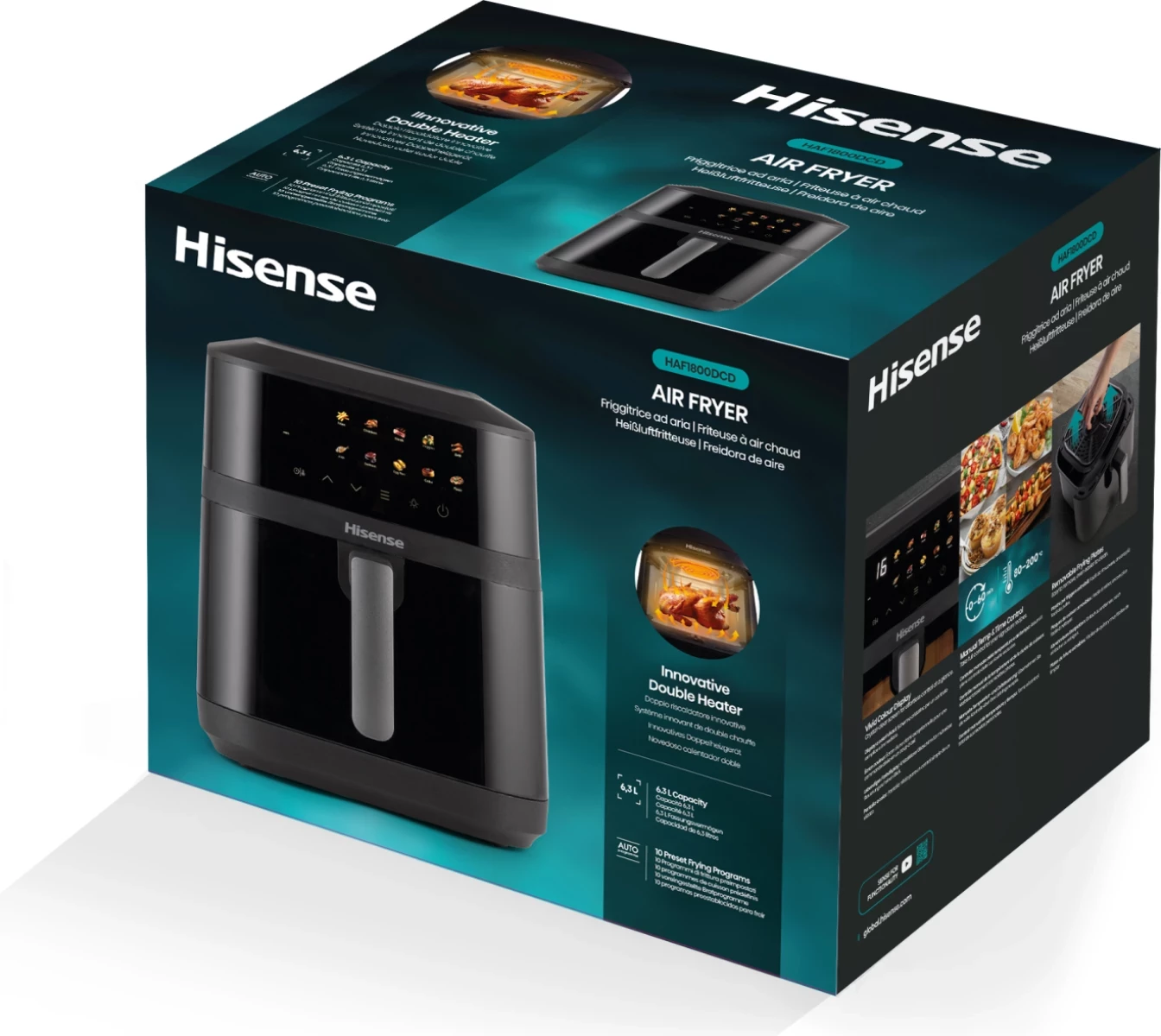 Օդային ֆրիտյուր Hisense HAF1800DCD — 8