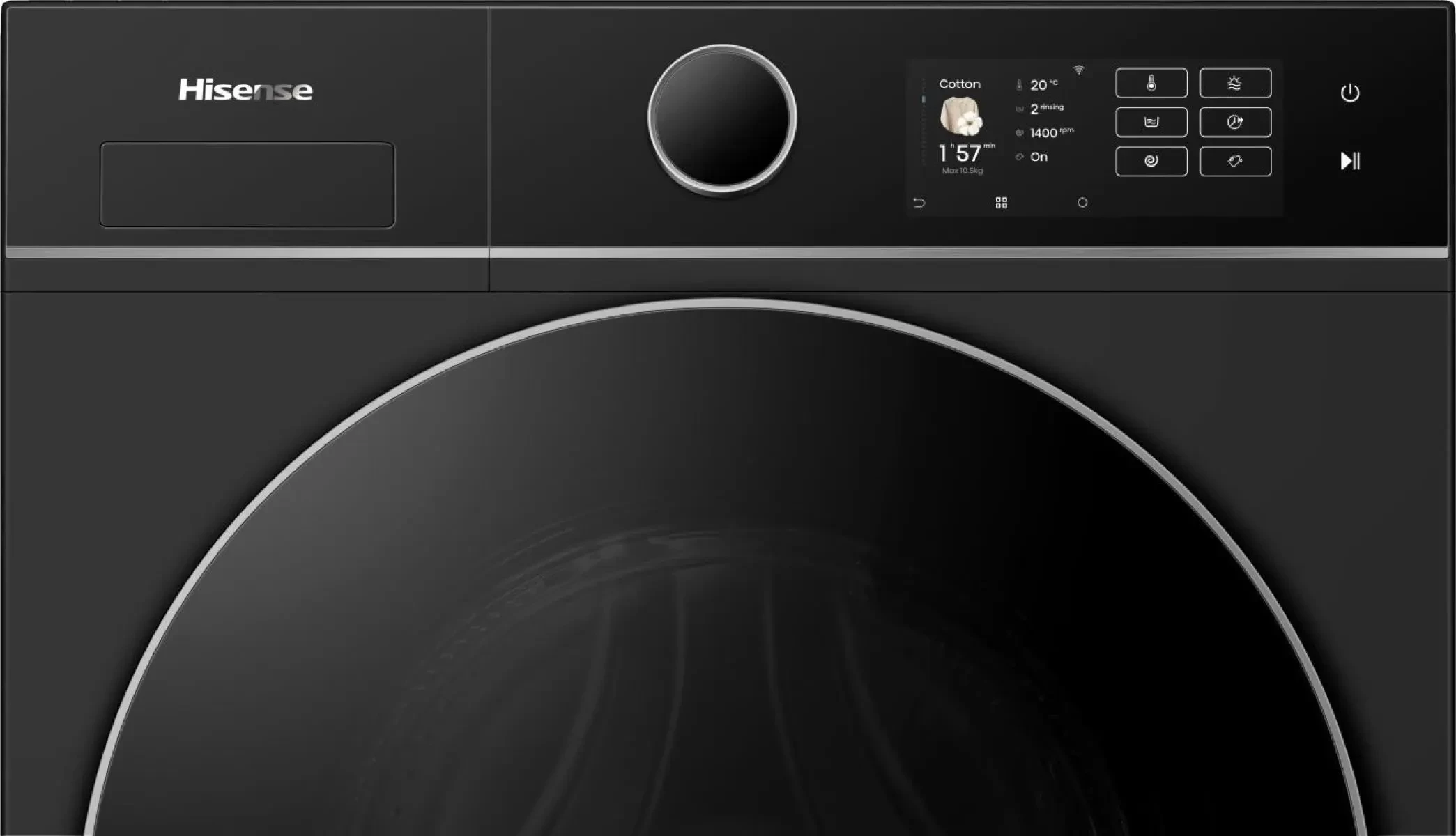 Լվացքի և չորացման մեքենա Hisense WD5I1045BBQ 10 kg — 14