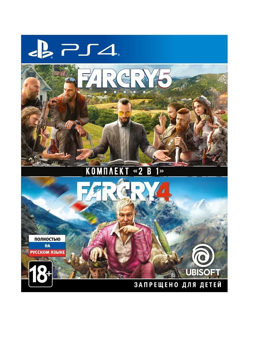 Купить PS GAMES PS GAME (Z) PS4 Far Cry4+5 в каталоге интернет магазина VLV  по выгодной цене с доставкой, отзывы, фотографии