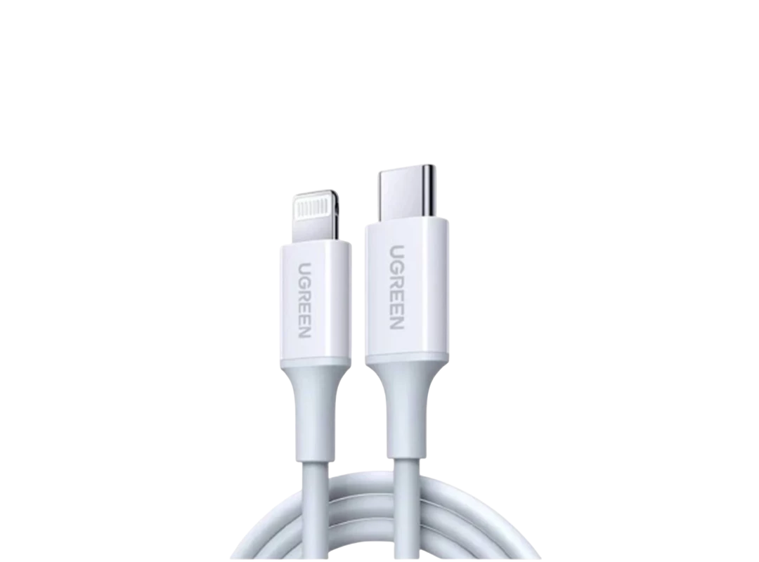 Кабель UGREEN US171 60748 USB-C to Lightning Cable M M Nickel Plating ABS Shell — 2
