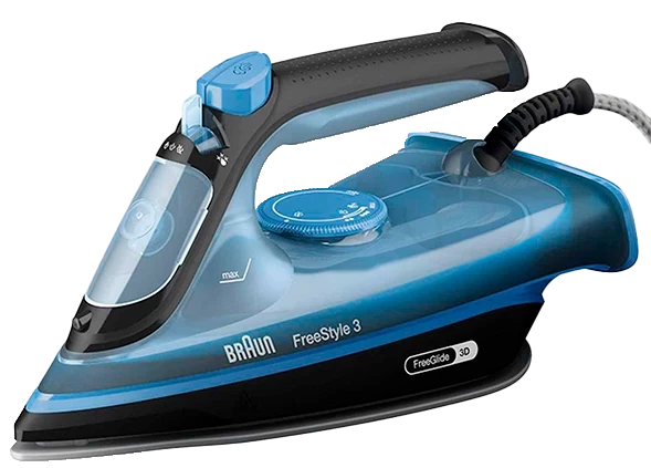 Braun FI3194BK Steam black/blue
