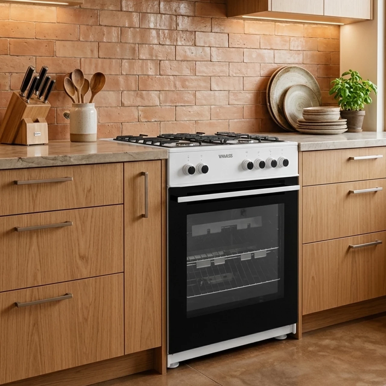 Combination gas stove VIKASS VG6531W — 4